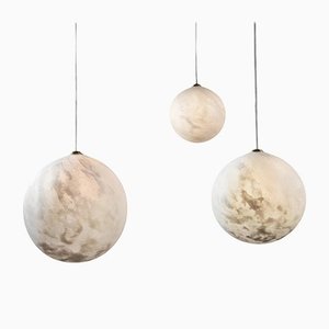 Hanging Lights Planets by Ludovic Clément D’armont for Thema, Set of 3