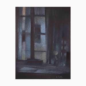 Bernadette Kelly, The Window in the Night, Mixed Media, 1980s