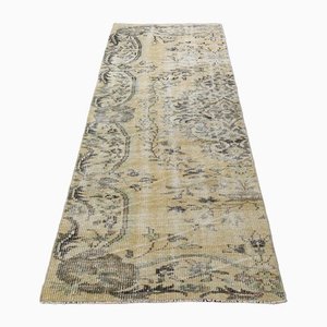 Tapis de Couloir Oushak Vintage