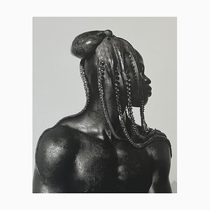 Herb Ritts, Dijmon With Octopus, 2012, Black & White Photograph