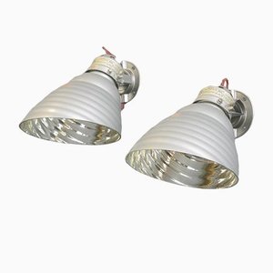 Mercury Glass Wall Lights from Zeiss Ikon, 1930s, Set of 2