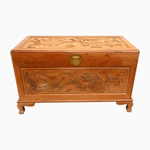 Antique Chinese Camphor Trunk, 1930