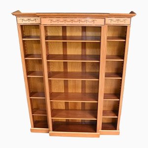 Regency Satinwood Modular Open Bookcase, Set of 3