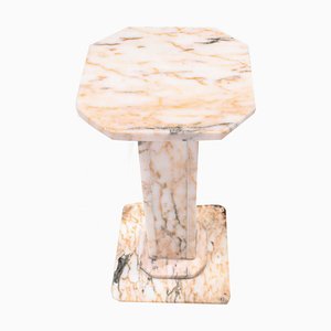 Pedestal Imperio francés de mármol