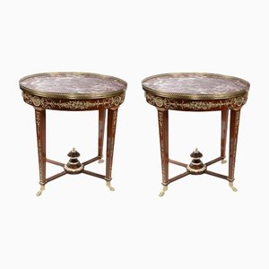 French Side Tables, Set of 2