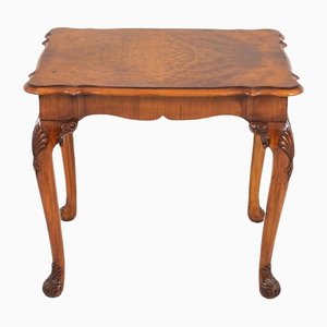 Antique Queen Anne Walnut Occasional Side Table