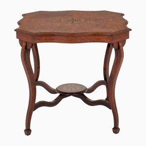 Antique Victorian Rosewood Occasional Table, 1880s