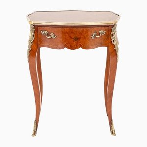 French Empire Parquetry Side Table