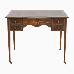 Victorian Desk Antique Writing Table Rosewood 1880