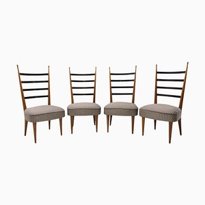 Dining Chairs by Josef Pehr, Czechoslovakia, 1940s, Set of 4