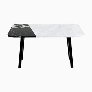 White & Black Form E Side Table by Uncommon