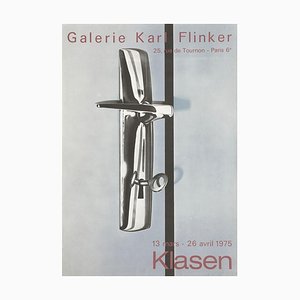 Affiche Expo 75, Galerie Karl Finkler par Peter Klasen