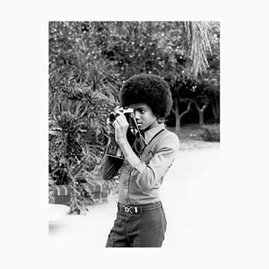 Michael Ochs Archives/Getty Images, Michael Jackson Home Photo Shoot, 1972, Photographic Paper