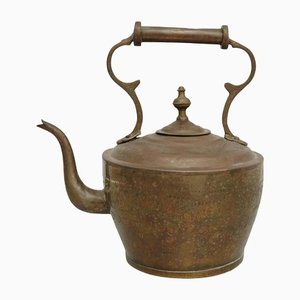 Early 20th Century French Brass Teapot