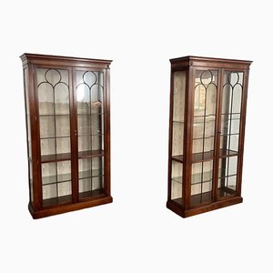 English Display Cabinet in Mahogany and Glass by Bevan Funnell
