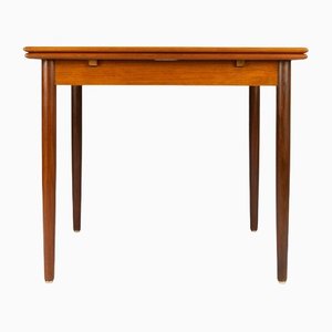 Teak Dining Table With Head Extracts, Denmark