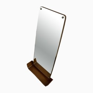 Miroir avec Étagère en Teck, Danemark