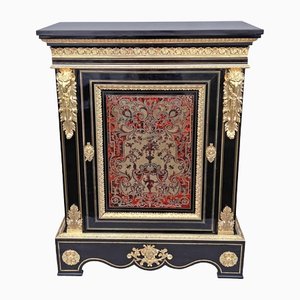 Napoleon III Boulle and Golden Bronze Marquetry Furniture