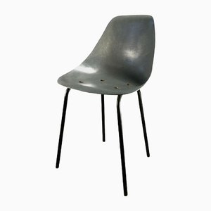 Fiberglass Chair Attributed to René-Jean Caillette, France 1950 by René Jean Caillette