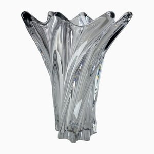French Crystal Vase from Vianne