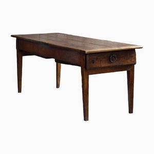 Solid Elm Dining Table