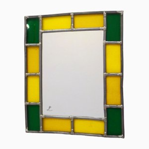 Small Stained Glass Mirror