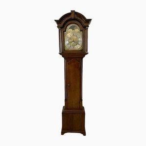 Orologio antico in ottone e quercia di William Lister