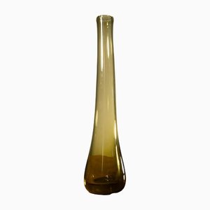 Vase Soliflore in Blown Glass by Claude Morin, 1960s