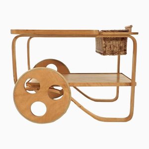 Vintage Serving Cart by Alvar Aalto for Horgenglarus