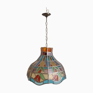 Art Deco Glass Ceiling Lamp