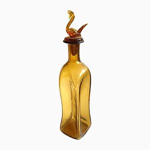 Hand Crafted Vintage Glass Decanter