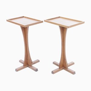 Tavolini in teak, set di 2