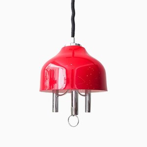 Space Age Rise and Fall Pendant Lamp, 1970s