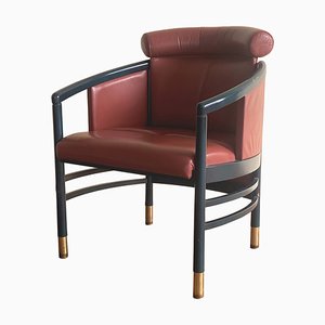 Vintage Leather Armchair by Thonet, Vienna, 1990s