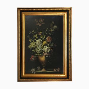 After Bosschaert, Flowers Still Life, 2008, Oil on Canvas, Enmarcado