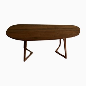 Solid Walnut Coffee Table by Formstelle for Zeitraum, Germany 2012