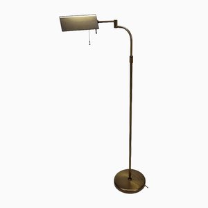 Mid-Century Brass and Steel Floor Lamp, 1960s