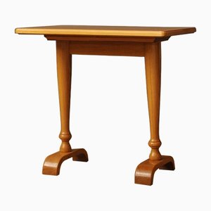 Table Scandinave en Frêne à Pieds Tournés