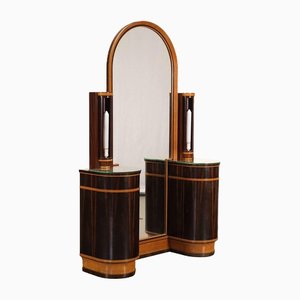 Art Deco Spiegel mit Säulen