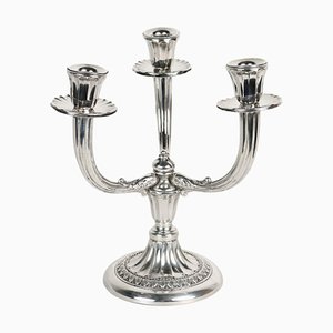 Candelabra in Silver, Italy, 20th Century