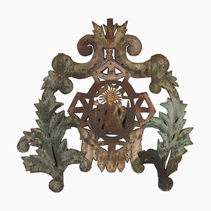 Baroque Iron Frieze, Italy, 18th Century