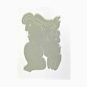 Jean Lurçat, The Stoney Woman, Lithographie, milieu du 20ème siècle
