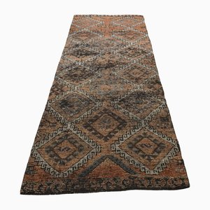 Tapis Oushak Vintage Orange Noué