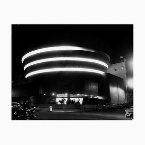 Keystone / Getty Images, Guggenheim Museum, 1959, Schwarz-Weiß-Fotografie