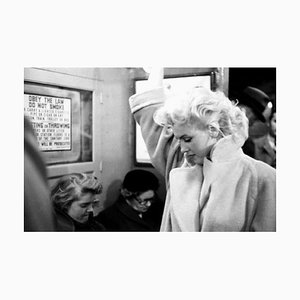 Archives Ed Feingersh / Michael Ochs, Marilyn à Grand Central Station, 1955, Photographie Noir & Blanc