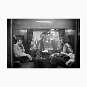 Victor Blackman/Express/Getty Images, First Class Travel, 1967, Black & White Photograph