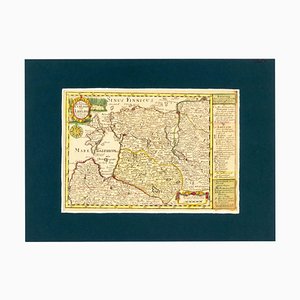 Karte von Kurland und Livland von G. Schreiber, 1730er