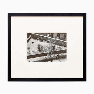 Andre Kertesz, escena de nieve, siglo XX, fotografía, enmarcado