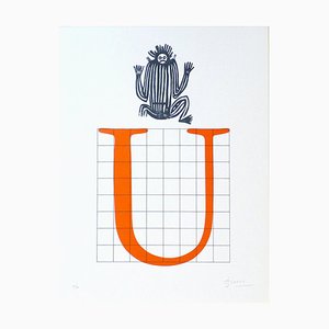 Joan Brossa, Poema Visual 17, 1989, Lithograph