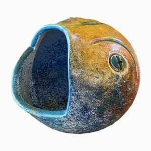 Ceramic Frog by Bernard Buffat